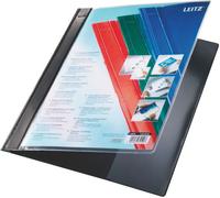 LEITZ Classeur à levier Exquisit avec pochette de présentation DIN A4 extra-large noir