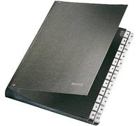 Leitz carton dur 5824-00-95 DIN A4 24 compartiments A-Z noir