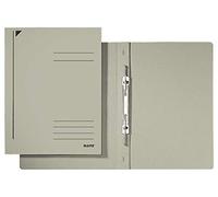 Leitz cahier à spirales-format a4-agrafage kfm. élastiques en carton (gris)