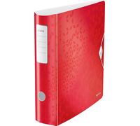 LEITZ Classeur Active WOW 180 degrés 80 mm rouge DIN A4