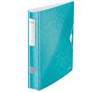Leitz Classeur à levier A4 Active – Dos arrondi 82 mm, Fixation élastique, Polyfoam léger – Menthe