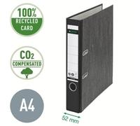 LEITZ Classeur de qualité 180°, A4, sans impact sur le climat, 52mm, noir