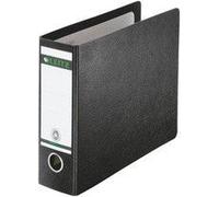 Leitz 10740000 classeur en carton dur 180° pour format a4 orientation paysage (noir) Noir G