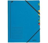 Leitz Classeur Trieur, A4, Carton, 12 Compartiments, Jaune