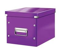 Leitz Click Et Store Cube - Boîte De Rangement - M - Violet