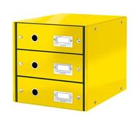 Leitz Click & Store WOW Carton, Polypropylène (PP) Jaune