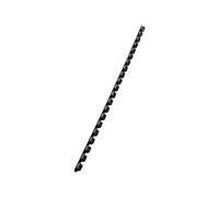 Leitz Combind - 6 Mm - 32 Cm - 21 Anneaux - A4 (210 X 297 Mm) - 25 Feuilles - Noir - 100 Unités Peigne De Reliure En Plastique