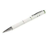 Leitz Complete 4 In 1 - Stylet / Lampe Torche / Stylo À Bille / Pointeur Laser - Blanc