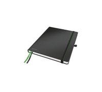 Leitz complete 44730095 cahier 80 feuilles avec compartiment pour ipad quadrillé noir