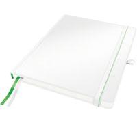 Leitz Complete - Cahier - 80 Feuilles - Papier Ivoire - Gradué - Couverture Blanche
