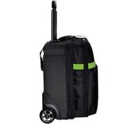 Leitz Trolley Cabine 2 roulettes, Compact, Housse souple, Polyester Déperlant, Noir, Smart Traveller, 60590095