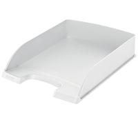 Leitz Corbeille à courrier Plus Standard A4 Blanc/Noir