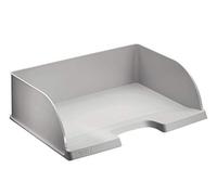 leitz leitz corbeille à courrier plus jumbo, a4 paysage, gris noir Noir