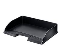 Leitz Corbeille à Courrier A4 Format Paysage, Noir, Plus, 52180095