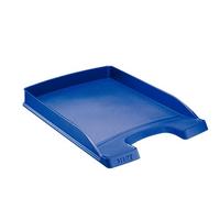 leitz leitz corbeille à courrier plus plat, a4, polystyrène, bleu noir Noir G