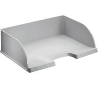 LEITZ Corbeille à courrier Jumbo transversale Plus grise
