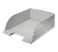 LEITZ Corbeille à courrier Plus Jumbo, A4, polystyrène, gris Gris G