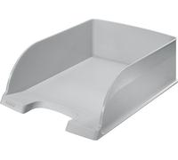 LEITZ Corbeille à courrier Plus Jumbo DIN A4 polystyrène gris