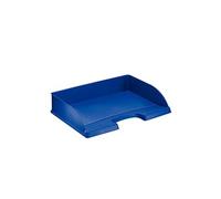 leitz corbeille à courrier plus standard, a4 paysage, bleu noir