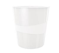 LEITZ Corbeille à Papier WOW Blanc