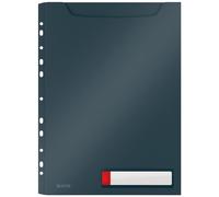 Leitz Cosy Euro A4, 200 microns, grande capacité, gris velours, 3 pièces
