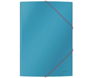 Leitz Cosy Series 30020061 Lot de 10 chemises à élastiques A4 pour 150 feuilles Bleu doux
