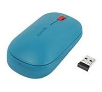 Leitz Souris Cosy SureTrack – Ambidextre 3 boutons, Sans fil 2.4G/Bluetooth 3.0/5.0 LE Récepteur USB