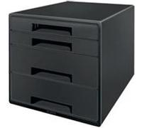 Leitz CUBE Boîte à archives Polystyrol Noir