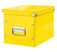 Leitz Cube de Rangement, Taille Moyenne, Jaune, Click & Store, 61090016