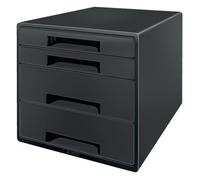 Leitz CUBE module de classement de bureau Plastique Noir