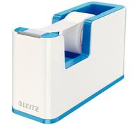 Leitz Dérouleur de ruban adhésif WOW 5364 blanc, bleu Largeur du rouleau (max.): 19 mm Longueur du r