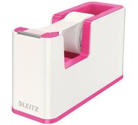 Leitz Dérouleur de ruban adhésif WOW 5364 blanc, rose Largeur du rouleau (max.): 19 mm Longueur du rouleau (max.) 33 m