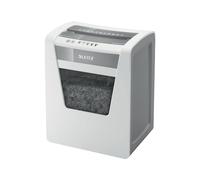 Leitz Destructeur 80030000 : Coupe Croisée 4x40mm, 15 Feuilles A4, Corbeille 23L (225 Feuilles), Fente 22.3cm, Anti-Bourrage, Blanc