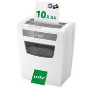Leitz IQ Home Office P-4 destructeur de papier Découpage en particules 22 cm Blanc