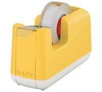 Leitz Dévidoir à ruban adhésif Cosy 53670019 – Base robuste ABS Jaune