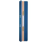 LEITZ dos de chemise 65 x 305 mm carton manila bleu avec pliage 25 pièces