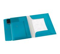 Leitz Chemise à 3 rabats A4 Cosy 46190061 avec pochette Polypropylène 150 feuilles Bleu