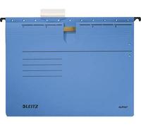 Leitz Dossier suspendu Alpha A4 en carton Bleu Lot de 5