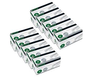 Leitz Electric 55690000 Boîte de 10 boîtes de 2500 agrafes E2 galvanisées