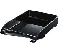 Leitz Elegant Corbeille À Courrier En Polystyrène 100% Recyclable Noir