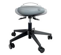 Leitz Tabouret 65770095 – Gris et noir