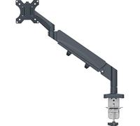 LEITZ Ergo - Bras pour Écran PC, Support pour Écran jusqu'à 32", Libère de l'espace sur Votre Bureau, Coloris Gris, 64890089