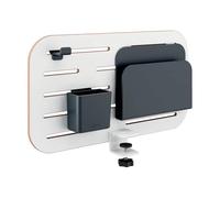 LEITZ Ergo - Bureau Assis-Debout électrique, Ergonomique, Adapté aux petits espaces ou comme table d'appoint ; Capacité 20kg, Bureau compact 80 cm x 60 cm, Gamme Ergo, Coloris Blanc, 65340001