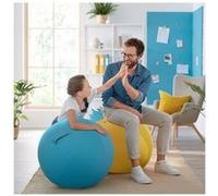 Leitz Ergo Cosy - Ballon d'exercice - diamètre de 65 cm - bleu calme Bleu calme G