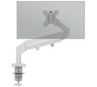 Leitz Ergo Gain de Place Support écran Ergonomique : Bras articulé pour Moniteur 17'' à 32'', inclinable, orientable, Rotation, Charge Jusqu’à 9 kg, VESA, Gris Clair, 64890085