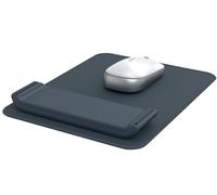 Leitz Ergo Mouse Pad with Adjustable Wrist Rest, Two Height Settings, Velvet Gre