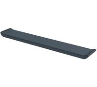 LEITZ Ergo - Repose-Poignets Ergonomique pour Clavier, 2 Hauteurs au Choix, Rembourrage en Mousse Confortable, Gamme Ergo, Gris Foncé, 65230089