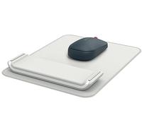 Leitz Ergo Tapis de souris ergonomique avec repose-poignet intégré hauteur réglable - Gris clair