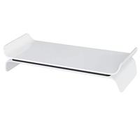 Leitz Ergo WOW Support d'Écran Ajustable, Hauteur Réglable sur 2 Positions, Noir/Blanc, 65040095