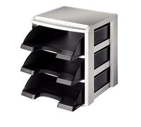 Leitz Étagère Plus pour corbeilles à courrier A4 Noir 53270095